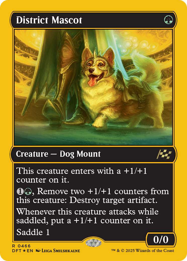 Mascotte de district (Première place) (DFT-466) - Aetherdrift Foil