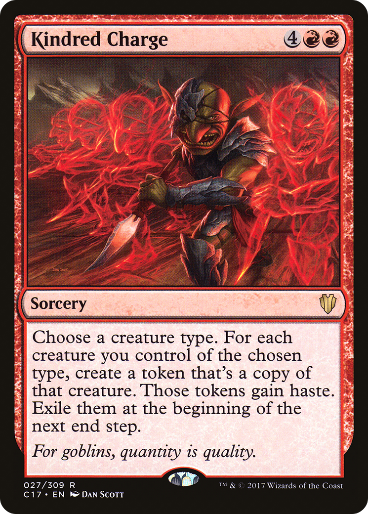 Kindred Charge (C17-027) - Commander 2017