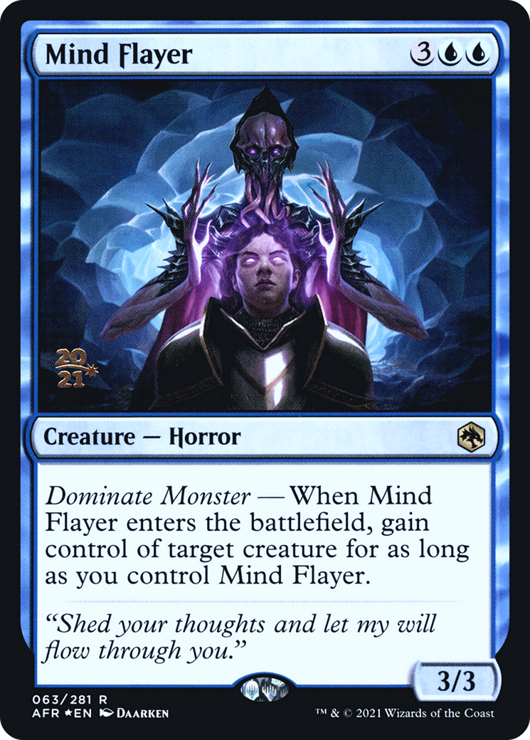 Mind Flayer (PRE-63S) - Adventures in the Forgotten Realms Promos Foil