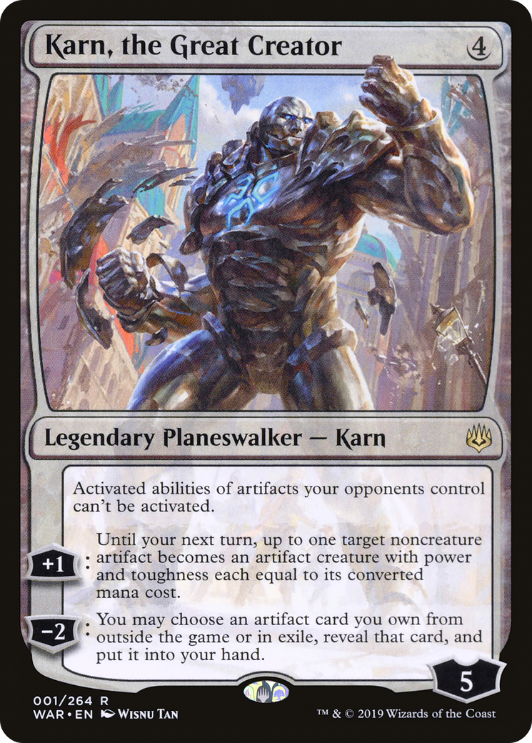 Karn, le Grand Créateur (WAR-001) - La Guerre de l'Étincelle