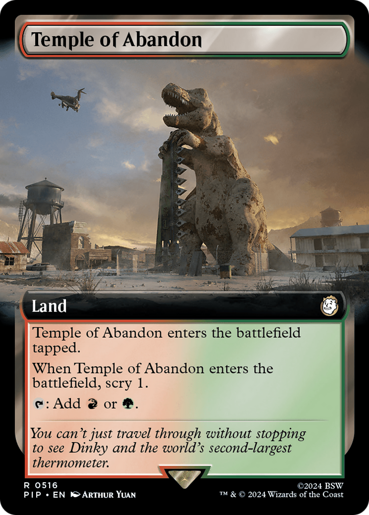 Temple de l'Abandon (PIP-516) - Fallout : (Extended Art)