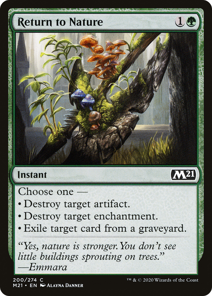Return to Nature (M21-200) - Core Set 2021