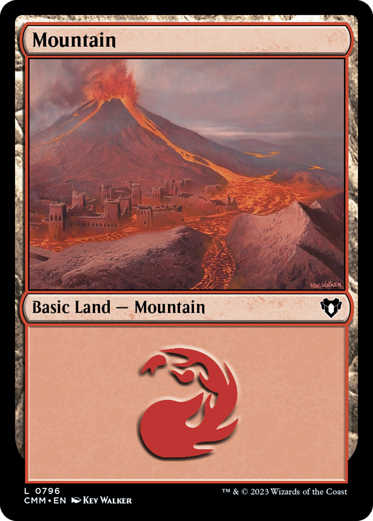 Mountain (0796) (CMM-796) - Commander Masters