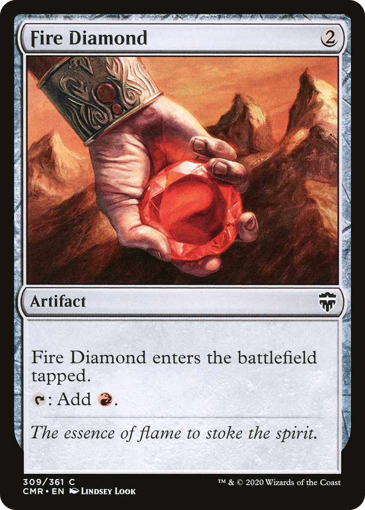 Diamant de Feu (CMR-309) - Commander Legends Foil