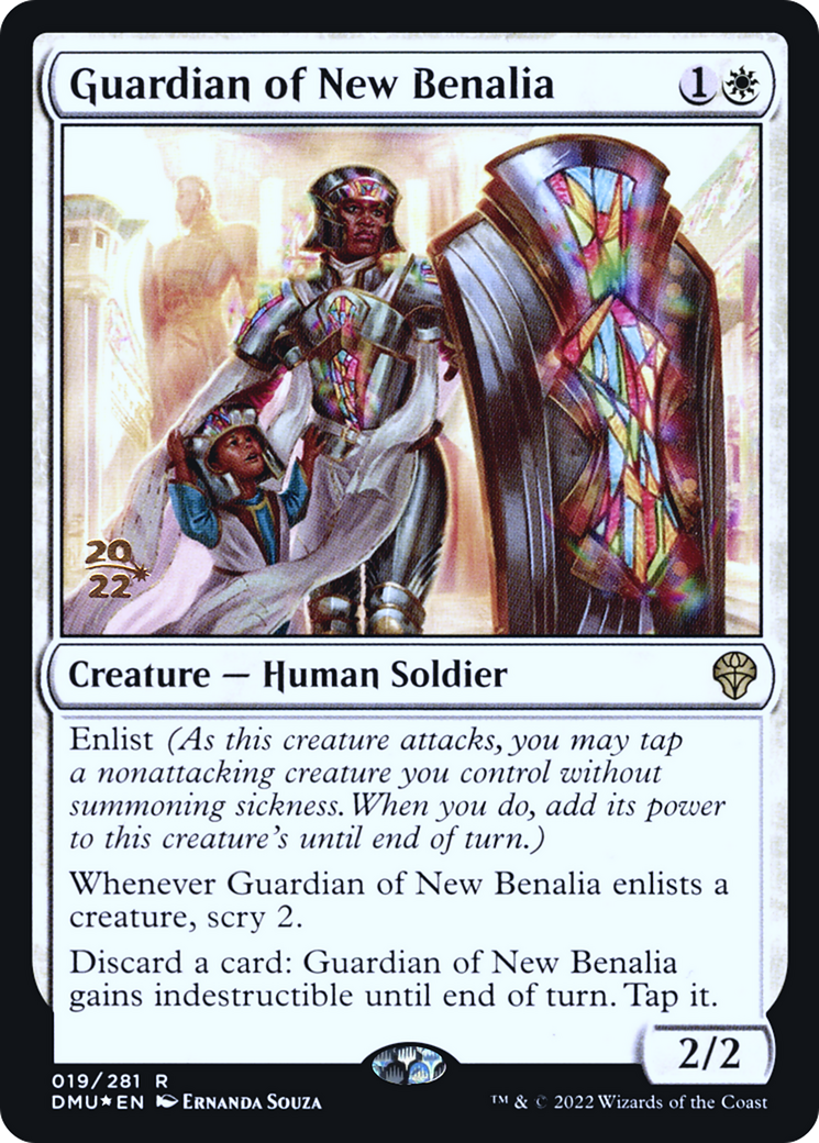 Gardien de la Nouvelle Benalia (PDMU-19S) - Dominaria United Promos Foil