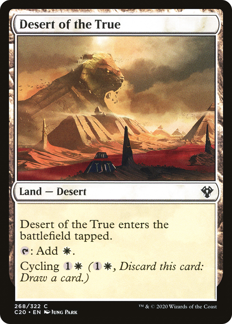 Desert of the True (C20-268) - Commander 2020