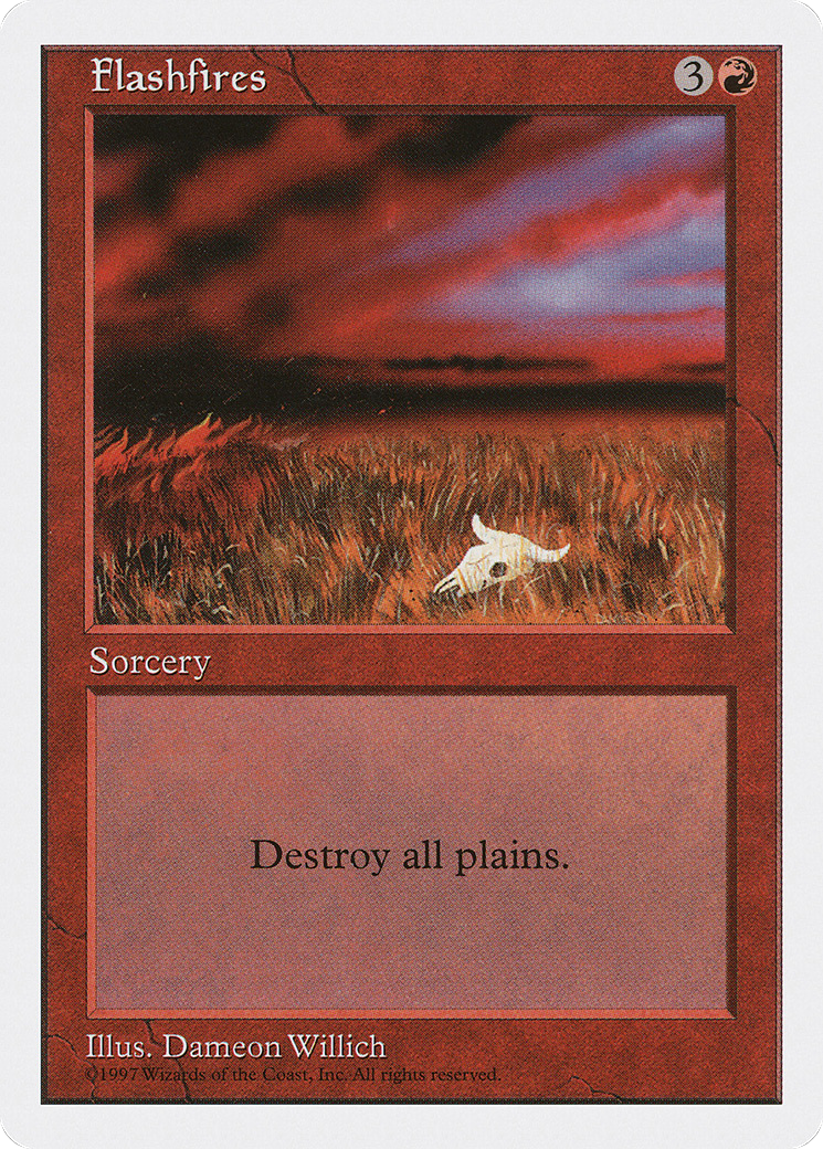 Flashfires (5ED-231) - Cinquième édition