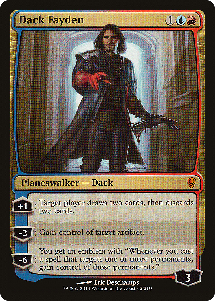 Dack Fayden (CNS-042) - Feuille de complot