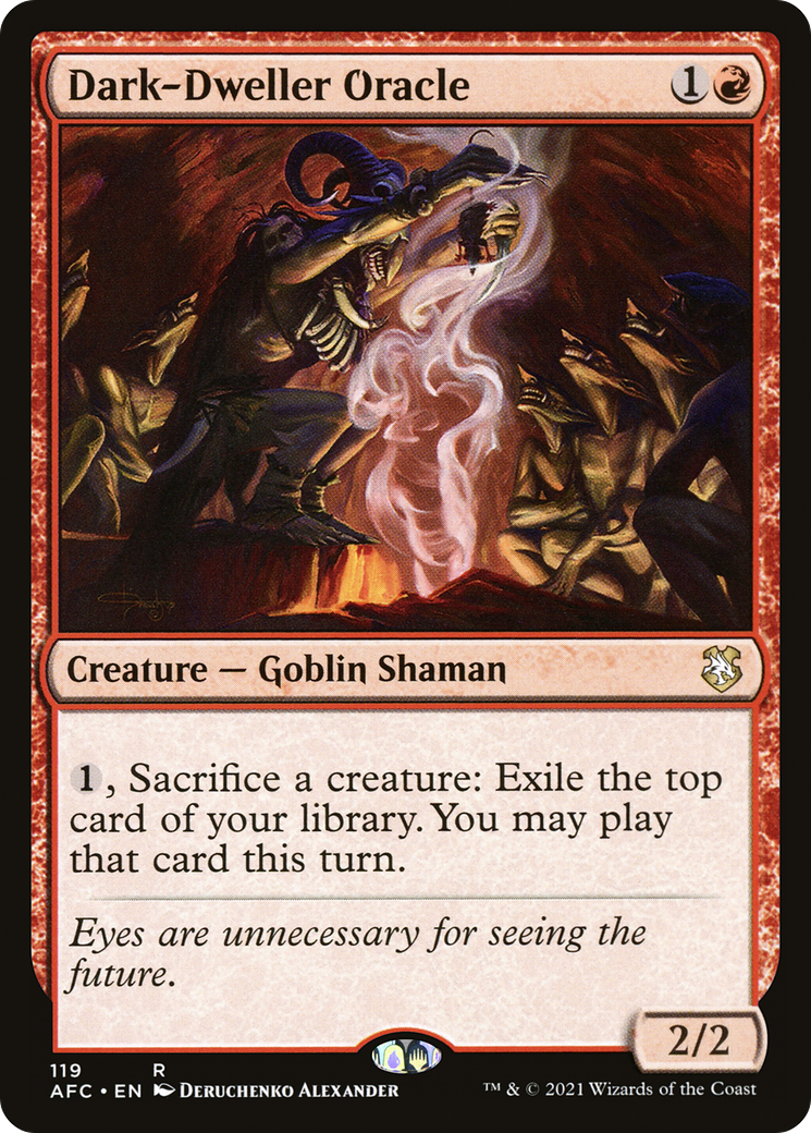 Oracle des Ténèbres (AFC-119) - Commandant des Royaumes Oubliés