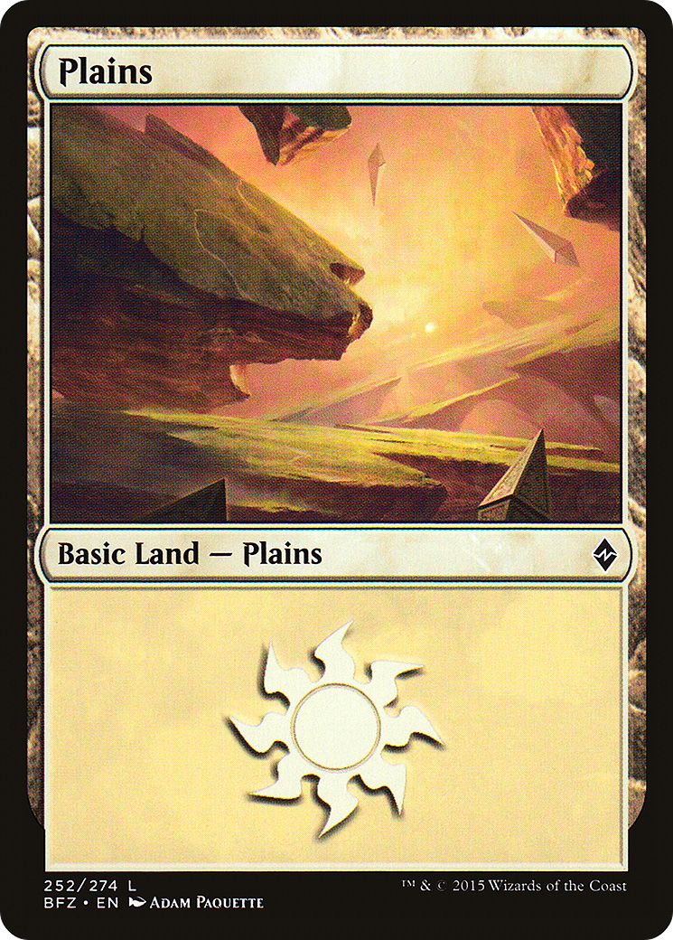 Plaines (BFZ-252A) - Bataille pour Zendikar