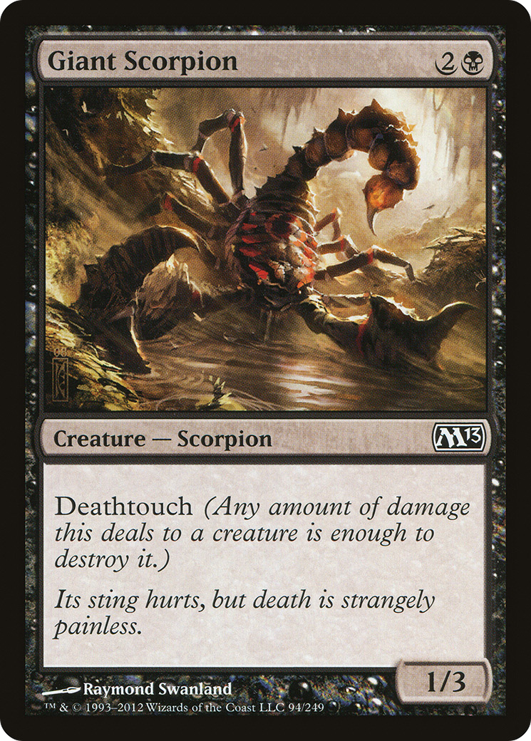 Scorpion géant (M13-094) - Magic 2013 Foil