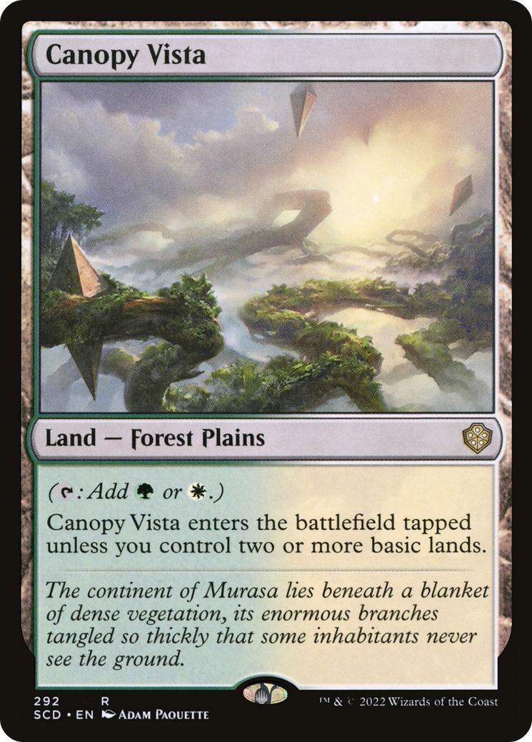 Canopy Vista (SCD-292) - Starter Commander Decks