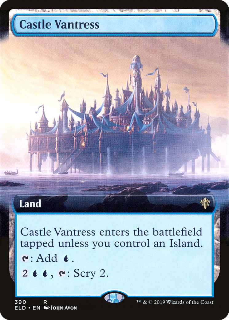 Château de Vantress (ELD-390) - Trône d'Eldraine : (Art étendu)