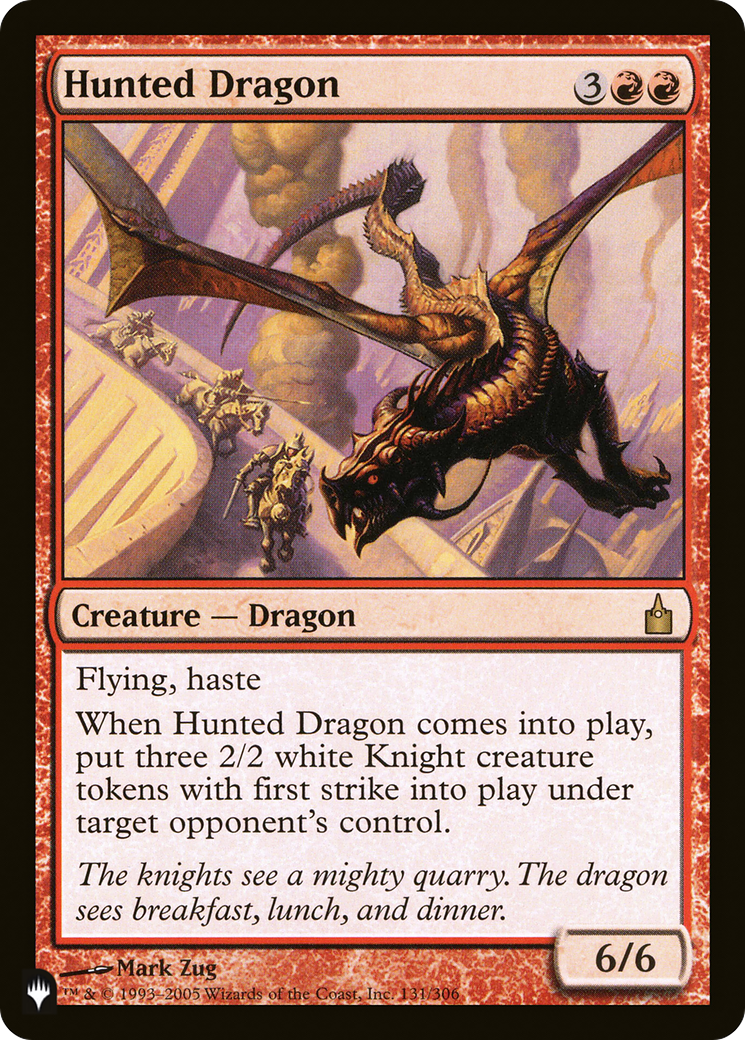 Hunted Dragon (LIST-RAV-131) - The List