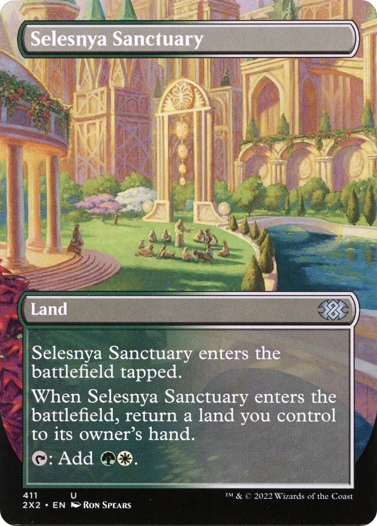 Selesnya Sanctuary (2X2-411) - Double Masters 2022 (sans bordure) Foil