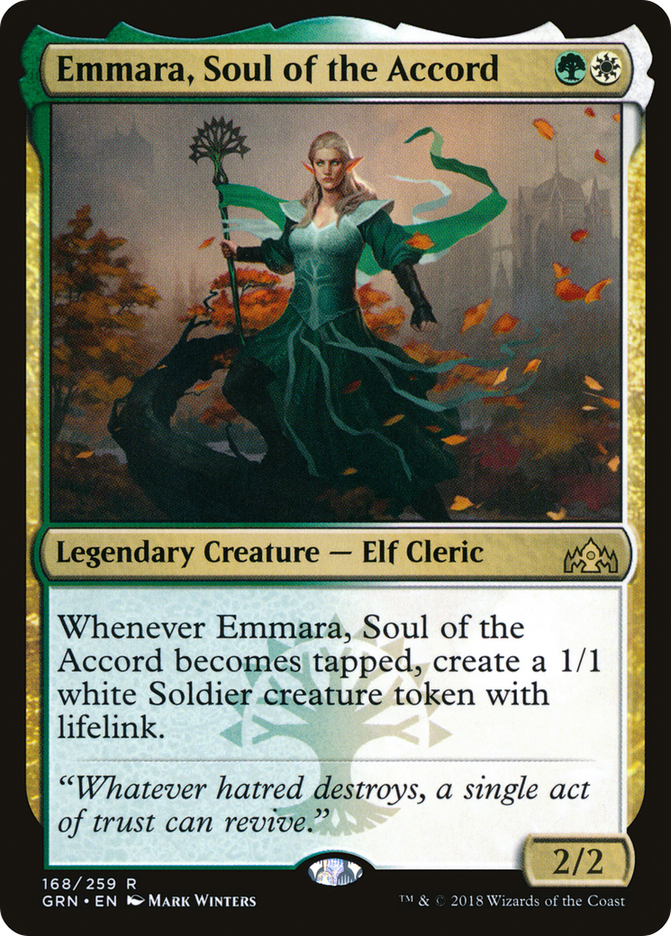 Emmara, âme de l'Accord (GRN-168) - Guildes de Ravnica