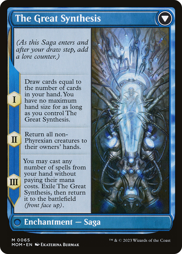 Jin-Gitaxias (MOM-065) - March of the Machine Foil