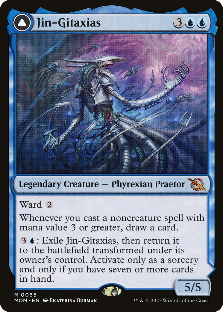 Jin-Gitaxias (MOM-065) - March of the Machine Foil