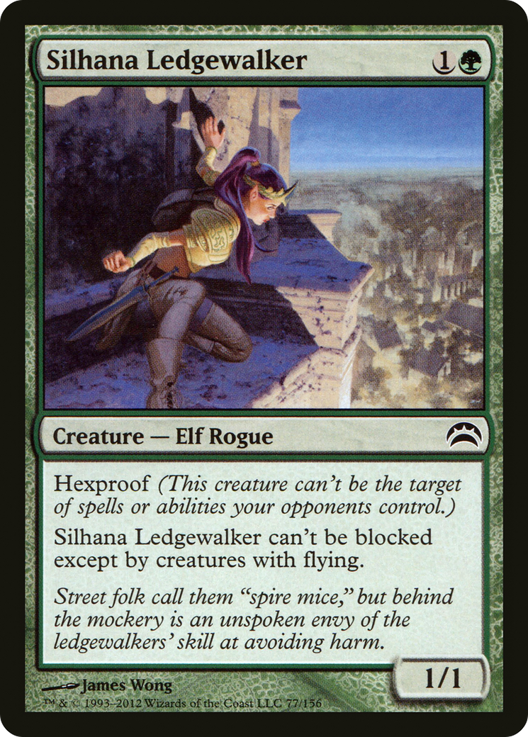 Silhana Ledgewalker (PC2-077) - Planechase 2012 Foil