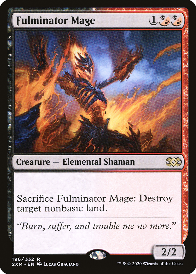 Mage Fulminator (2XM-196) - Double Masters Foil