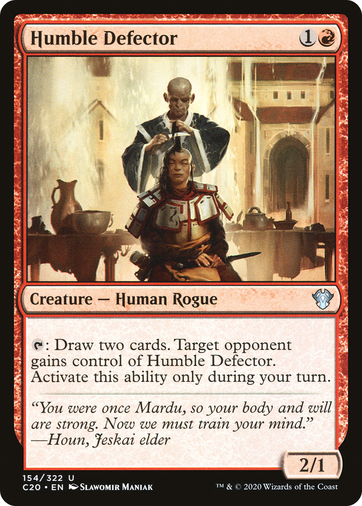 Humble Defector (C20-154) - Commander 2020