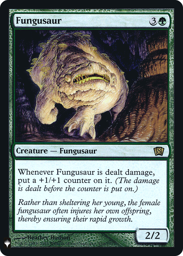 Fungusaur (LIST-250) - The List Foil