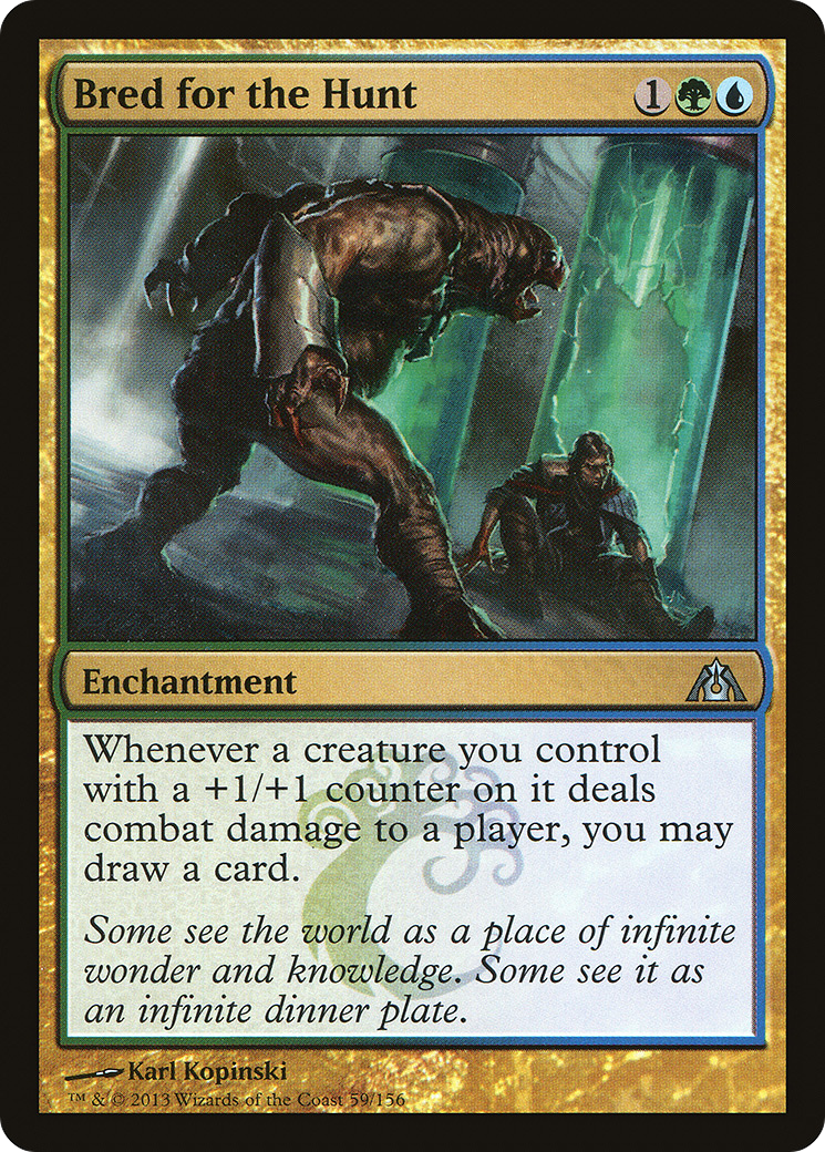 Élevé pour la chasse (DGM-059) - Le labyrinthe du dragon