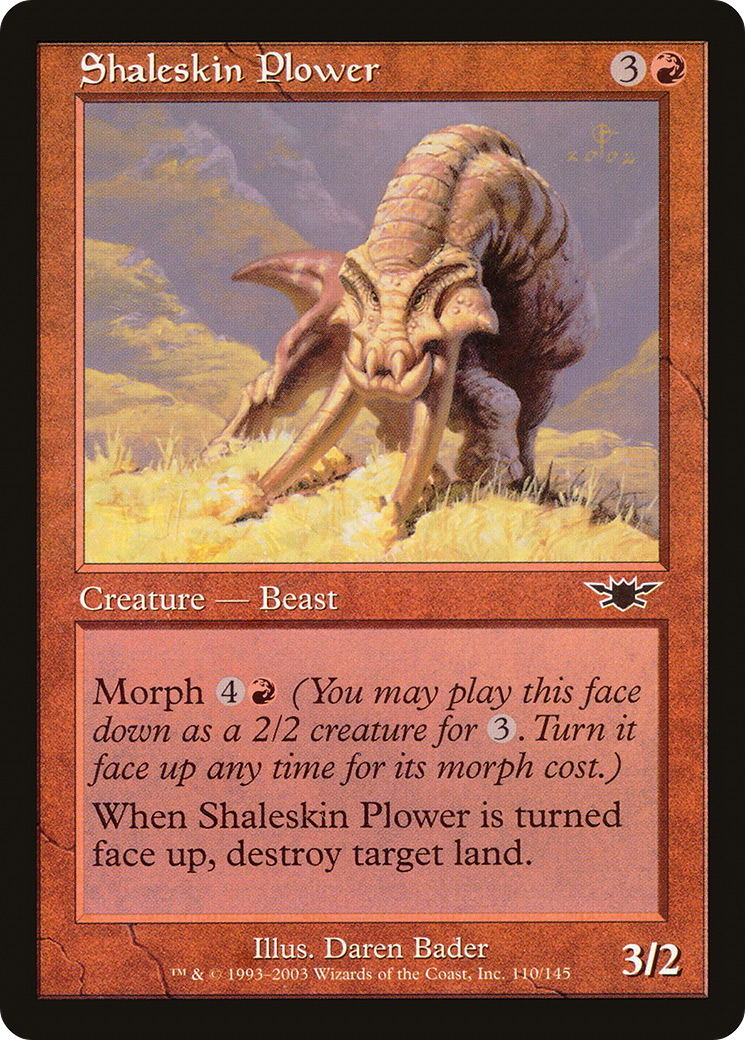 Charrue en peau de schiste (LGN-110) - Legions Foil