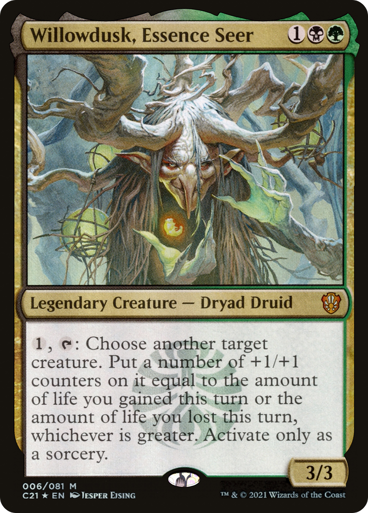 Willowdusk, Voyant d'Essence (C21-006) - Commander 2021 Foil