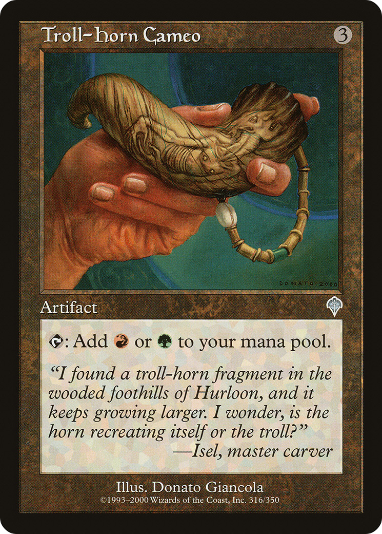 Camée en corne de troll (INV-316) - Invasion Foil