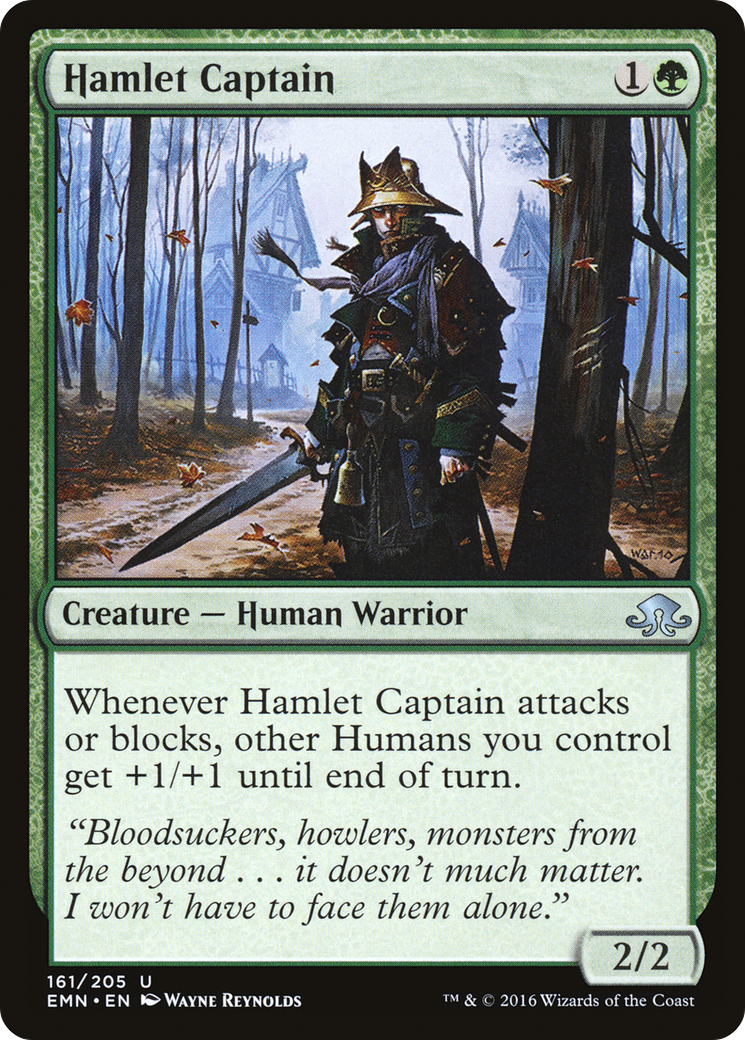 Capitaine Hamlet (EMN-161) - Eldritch Moon Foil