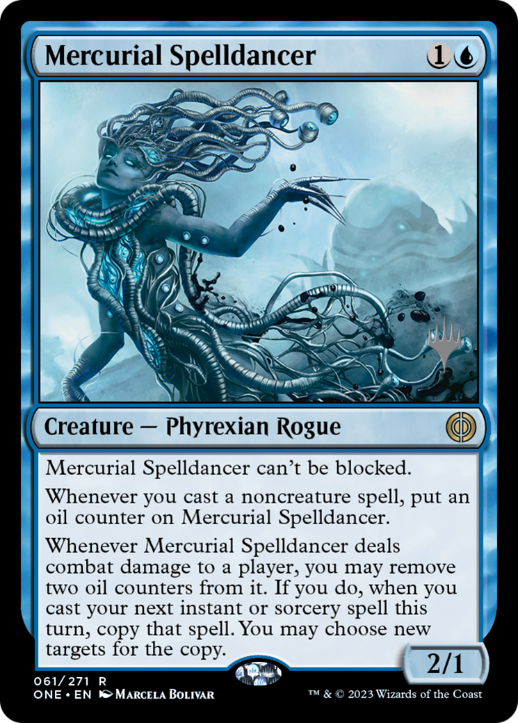 Mercurial Spelldancer (PONE-61P) - Promotions Phyrexia : All Will Be One