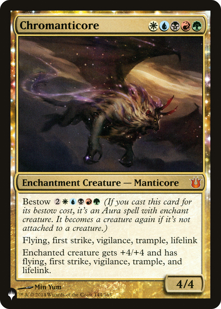 Chromanticore (LIST-BNG-144) - The List: (enchantment)