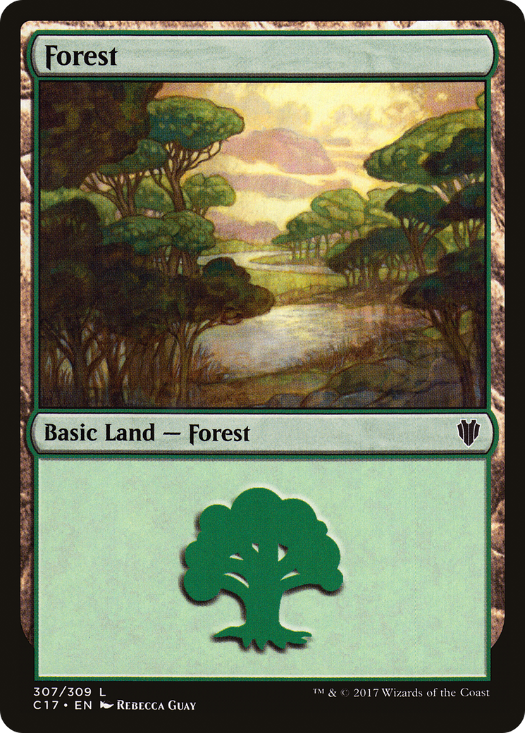 Forest (307) (C17-307) - Commander 2017