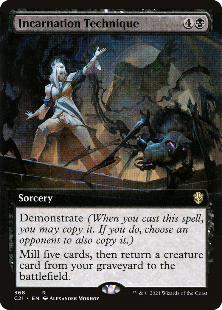 Technique d'Incarnation (C21-368) - Commander 2021 : (Art étendu)
