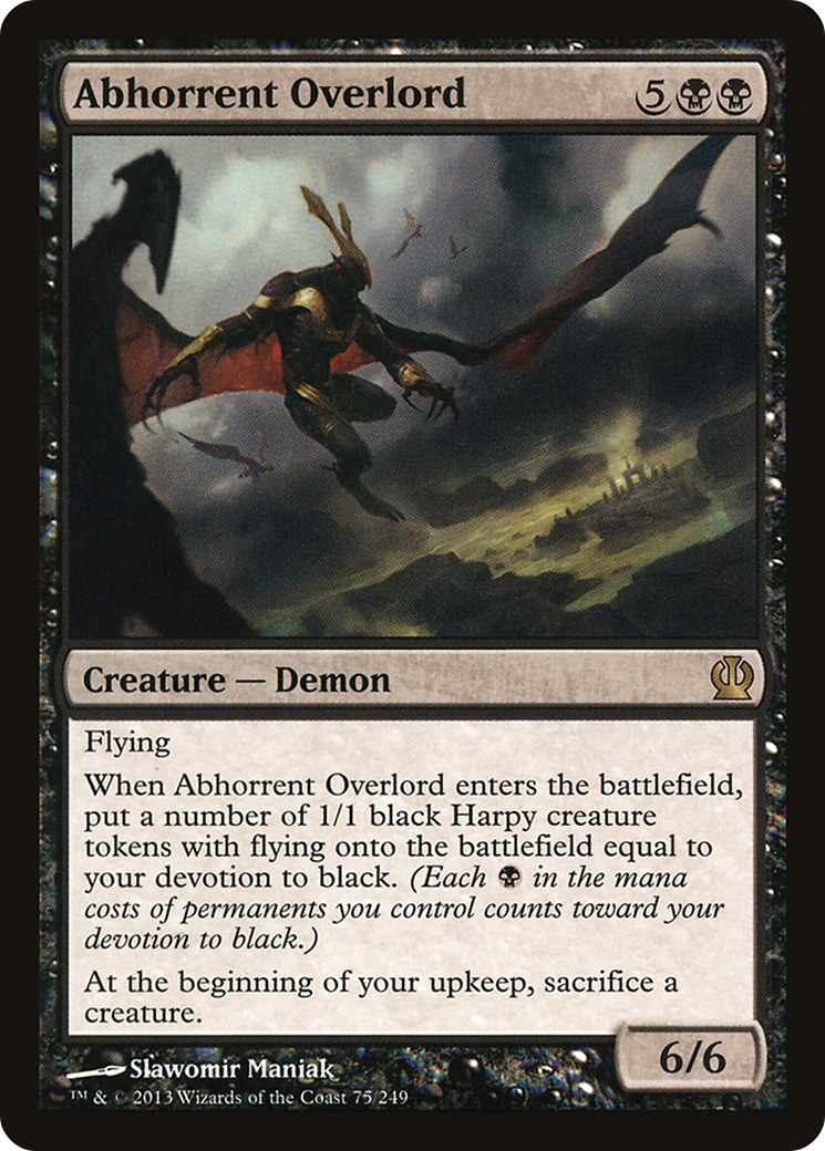 Seigneur abhorrant (THS-075) - Theros Foil