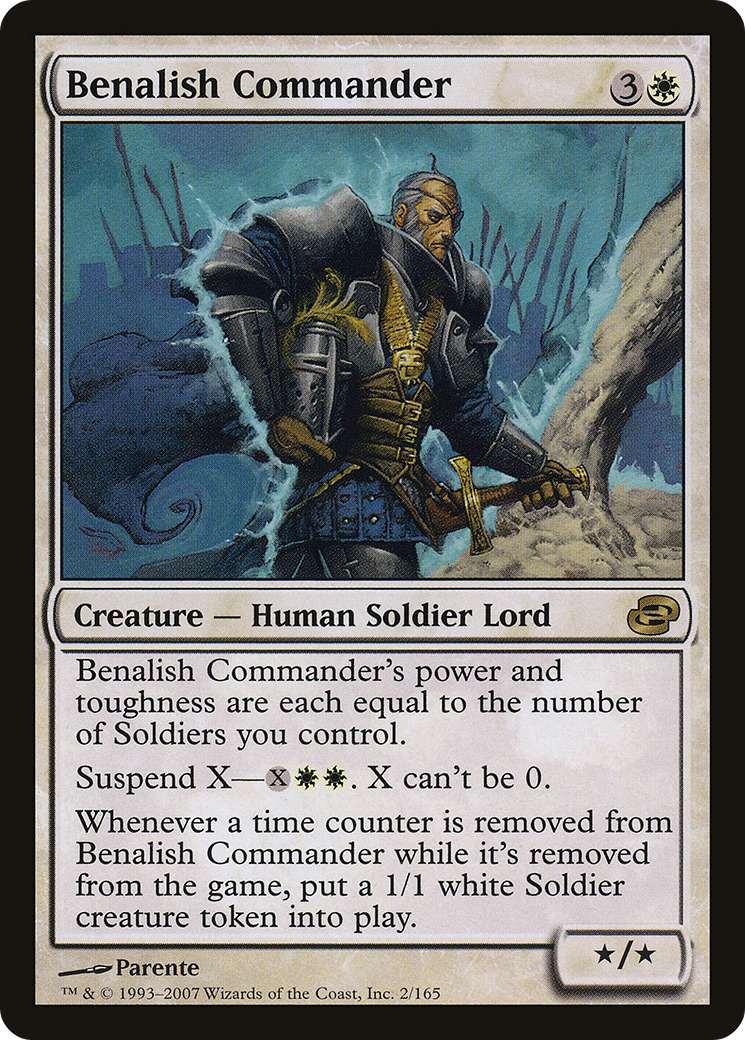 Commandant Benalish (PLC-002) - Planar Chaos Foil