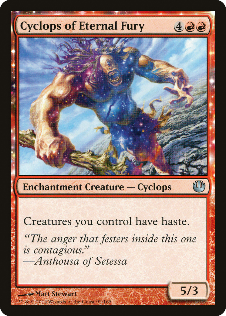 Cyclope de la fureur éternelle (JOU-092) - Voyage dans Nyx : (enchantement)