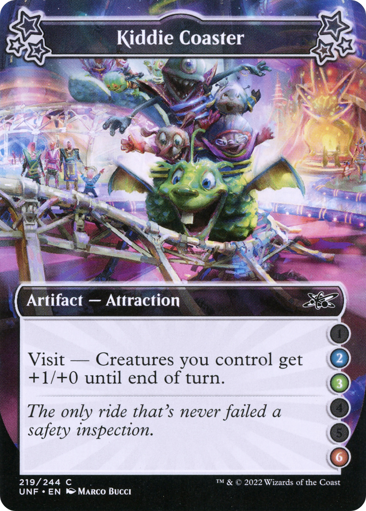 Montagnes russes pour enfants (UNF-219A) - Unfinity