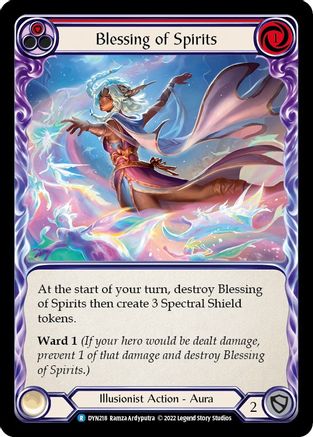 Blessing of Spirits (Red) (DYN218) - Dynasty