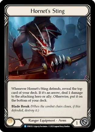 Piqûre de frelon (DYN152) - Dynasty Cold Foil