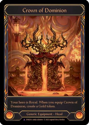 Couronne de Dominion (Marvel) (DYN234) - Dynasty Cold Foil