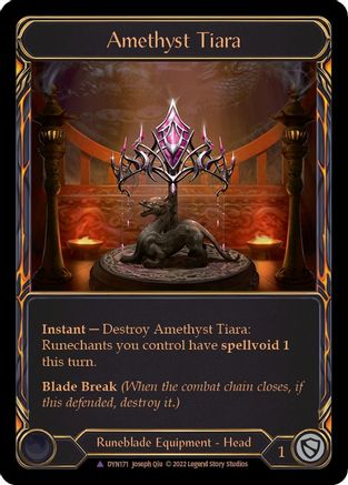 Diadème en améthyste (Marvel) (DYN171) - Dynasty Cold Foil