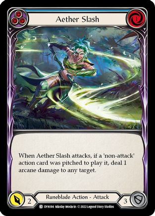 Aether Slash (Bleu) (DYN184) - Dynastie