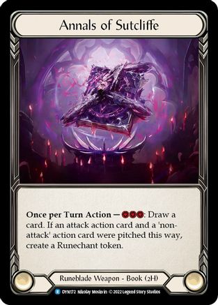 Annales de Sutcliffe (DYN172) - Dynasty Cold Foil