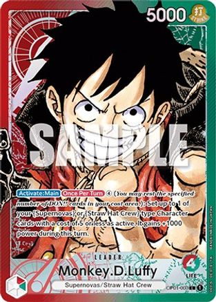 Monkey.D.Luffy (003) (Parallèle) (OP01-003) - Romance Dawn Foil