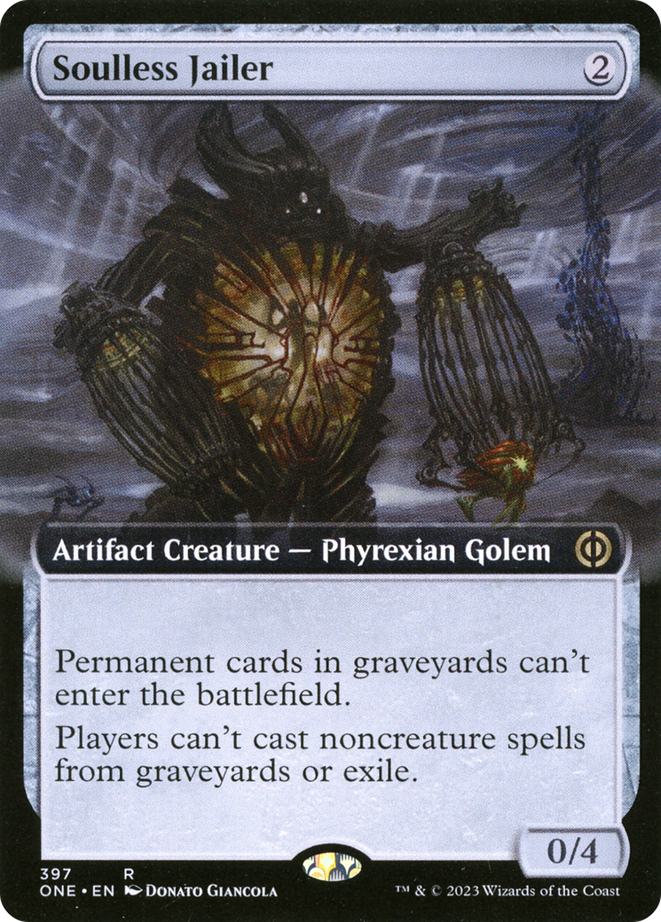 Soulless Jailer (Extended Art) (ONE-397) - Phyrexia: All Will Be One: (Extended Art)