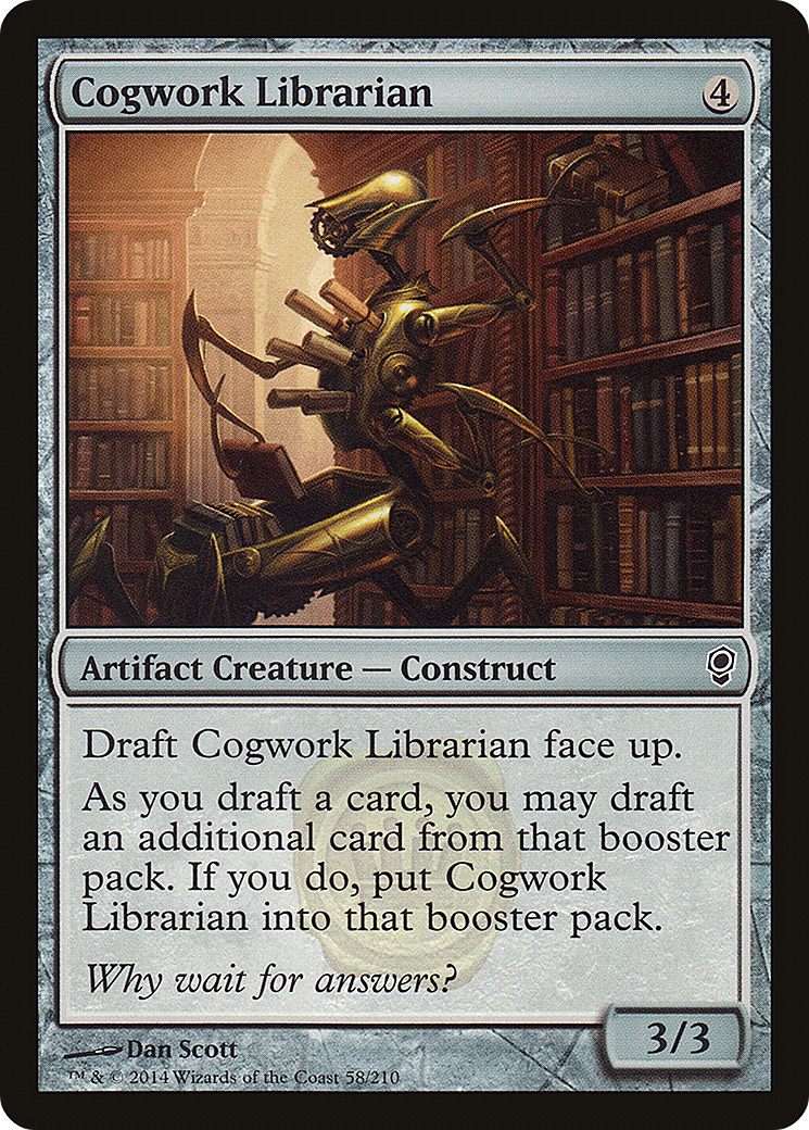 Bibliothécaire Cogwork (CNS-058) - Conspiration