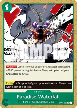 Cascade du Paradis (OP01-057) - Romance Dawn