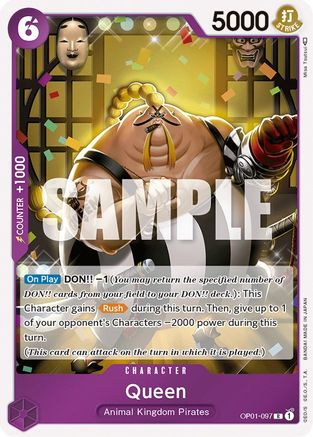 Reine (OP01-097) - Romance Dawn Foil
